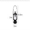 1:12 Dollhouse Lamp, Doll House Accessories and Furniture, Miniature Scene Model Hurricane Lantern Play Decoration view 4
