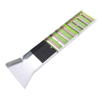 Folding Aluminum Alloy Sluice Box, 50 Inch Gold Sluice Box for Gold Mining, Gold Sluice Equipment for Adults, Gold Panning Tools, Gold Prospecting and Mining Kit for River, Creek
