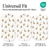 100% Organic Cotton Baby Bassinet Sheets 3-Pack - Fits Angelbliss, Maxi-COSI Iora/Swift, Papablic Baby Bassinet, YADAQE, Pamobabe, BIERUM & Fodoss - Breathable Rectangle Mattress (33"x20") view 4