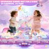 maysida Kids Bluetooth Dance Mat Toy, Dancing Music Mat with 1 & 2 Player Mode, Large Size (59 * 38 in), Birthday for 3 4 5 6 7 8 Year Old Girls Toddlers view 3