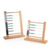 Premium Montessori Small Bead Frame,9.1in Solid Beechwood Math Toy for Ages 5-9, Teaching Aids for Addition Subtraction with Carrying Borrowing, Homeschool & Classroom Educational Gift for Kids view 2
