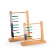Premium Montessori Small Bead Frame,9.1in Solid Beechwood Math Toy for Ages 5-9, Teaching Aids for Addition Subtraction with Carrying Borrowing, Homeschool & Classroom Educational Gift for Kids view 4