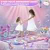 Extra Large Dance Mat for Kids, Rechargeable Bluetooth Dance Mats Toy with Light-up 12 for Girls, Kids Dance Pad Challenge Games Christmas Birthday Gifts Ideas for Kid Ages 3-12 view 4