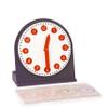 penepico Premium Montessori Learning Clock- 12-inch Solid Beechwood Teaching Clock with Movable Hands & Numbers, Math & Sensory Toys for Kids Ages 3-8+, Homeschool & Classroom Materials (3.85 lbs) view 4