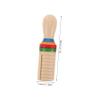 BESPORTBLE 1 Set Wooden Sound Tube Educational Instrument for Single Threaded Ring Percussion with Mallet Safe Musical for Rhythm Learning and Fun Play view 2