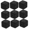 BESPORTBLE 5sets 30pcs Black Frosted Acrylic Dices for Board Games Portable Dice for Home Pub and Entertainment Lightweight and Game Accessories 30pcs*5 view 2