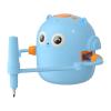 Kids Electric Drawing Robot Featuring 100 Learning Cards and 2 Pens, Blue view 1