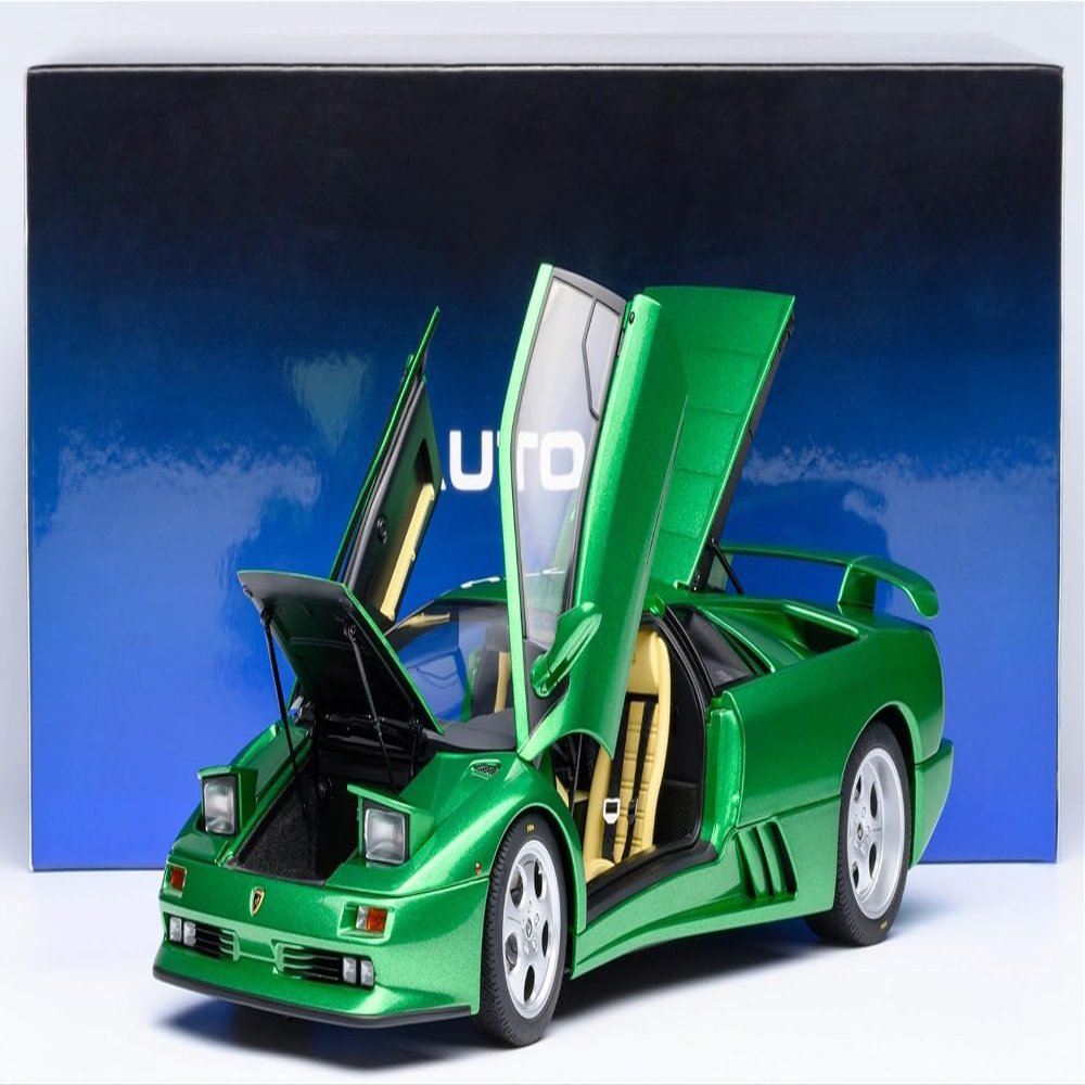 1/18 Autoart Diablo SE30 Verde Mic/Green Metallic Model Car 79150