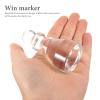 Yardwe Poker Chip Win Marker Acrylic Wheel Marker for Indoor Outdoor Gaming Multi Use Design for Easy Tracking Transparent Stylish Accessory for Adults view 2