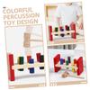 Yardwe 1 Set Wooden Pounding for Interactive Hammer for Early Education and Hand Skill Development Fun Percussion Plaything view 4