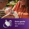 Philips Avent Ultra Soft Pacifiers - Orthodontic Design, for Babies 0-6 Months, Flexible Shield, Silicone Symmetrical Nipple, BPA-Free, 2 Sterilizing Cases, 4 Pack, SCF091/48 view 2