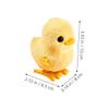 Abaodam 2Pcs Wind Up Animal Adorable Jumping Duck for Clockwork for Parties for Birthdays and Easter Celebrations view 2