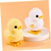 Abaodam 2Pcs Wind Up Animal Adorable Jumping Duck for Clockwork for Parties for Birthdays and Easter Celebrations view 4