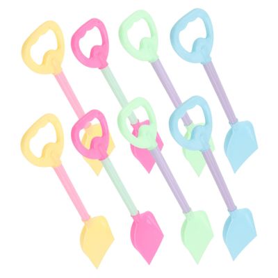 BESPORTBLE 8PCS Sand Shovel for Beach Playthings Random Styles for Outdoor Fun and Developing Coordination Skills