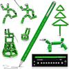 Color Fidget Pen Toy, Sensory Tool EDC Fidgeting Game for Adults, Cool Gadget Best for Stress and Anxiety Relief and Kill Time (Standard Paper Box Set, Green) view 1