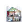 Make Market Dollhouse Kit, Unfinished Wooden Bungalow Display, Natural, 24" x 23.3" x 8.5", 1-Pack view 2