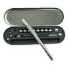 Color Fidget Pen Toy, Sensory Tool EDC Fidgeting Game for Adults, Cool Gadget Best for Stress and Anxiety Relief and Kill Time (Metal Box Set, Silvery) view 1