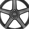 4x Dezent alloy rims TY graphite 7.5Jx17 ET40 5x114.3 compatible with Lexus ES GS IS RC UX view 4