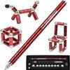 Color Fidget Pen Toy, Sensory Tool EDC Fidgeting Game for Adults, Cool Gadget Best for Stress and Anxiety Relief and Kill Time (Standard Paper Box Set, Red) view 1