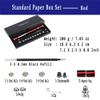 Color Fidget Pen Toy, Sensory Tool EDC Fidgeting Game for Adults, Cool Gadget Best for Stress and Anxiety Relief and Kill Time (Standard Paper Box Set, Red) view 2