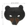 Alasum Animal for Carnival and Cosplay Bear Face Prop Elastic Band for Boys and and Adults for Halloween Parties and Masquerades view 2