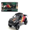 1/27 2023 T R D PRO Off Road Pickup Truck Matt Black with Graphics and Roofrack Series Diecast Model Car 32458-MBK view 1