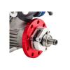 for Traxxas for Nitro for Slash for Rustler T-Maxx Metal Flywheel Clutch Bell Set #4142#4146#3281 RC Car Upgrade Parts Accessories Replacement RC Car DIY Parts(Red) view 3