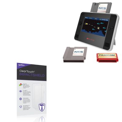 BoxWave Screen Protector Compatible with My Arcade Retro Champ - ClearTouch ImpactShield (2-Pack), Impenetrable Screen Protector Flexible Film