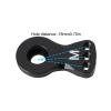 Briny River 25T Aluminium Alloy Servo Saver Horn Arm for 1/10 1/8 1/12 RC Cars (Black) view 3