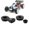 Briny River 25T Aluminium Alloy Servo Saver Horn Arm for 1/10 1/8 1/12 RC Cars (Black) view 4