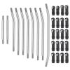 RC Car Parts for Element for Enduro 1/10 RC Car Parts 10Pcs Stainless Steel Upper Lower Suspension Link Rod Linkage Set W/Ball End Replacement Car Accessories view 2