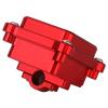 RC Car Upgrade Part for Axial for SCX10 4WD D90 1/10 46x53x32mm 2 Speeds Transfer Case Gearbox Transmission Box RC Crawler Car Upgrade Parts(Red) view 4