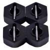 4Pcs Black Metal Wheel Hex Hubs for Traxxas E-Revo Slash 4WD VXL 1/16 RC Car view 2