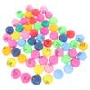 TOYANDONA 60PCS Raffle Drawing Balls Seamless Balls for Fundraisers Parties Classrooms and Events Lightweight Game Props for and Play view 1