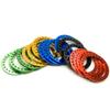 4PCS 1.9/2.2inch Wheel Outer Beadlock Ring for 1/10 RC Crawler Car Axial SCX10 Wraith TRX4 TRX6 D90 1.9 2.2 Wheel Rims(1.9inch-Green) view 2