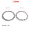4PCS 1.9/2.2inch Wheel Outer Beadlock Ring for 1/10 RC Crawler Car Axial SCX10 Wraith TRX4 TRX6 D90 1.9 2.2 Wheel Rims(1.9inch-Green) view 4