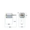 YCWHRCXKUZ DC 3.6V 260 DC Boat Electronic Starter FF-260AP-24109 Motors with Protection Board for Car Central Control Lock Electronic Starter view 3