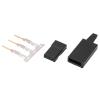 100Set 3 Pin RC Servo Connector Kit with Hook, Strong ABS and Brass Material, Performance for Model Airplane view 2
