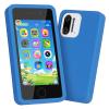 3.97" Touchscreen Kids Toys Smart Phone, Kids Phone with Games & Dual Camera, Toddler Toys Phone, Boys and Girls Learning Toy Phone for 3-9 Years Old (Blue) view 1