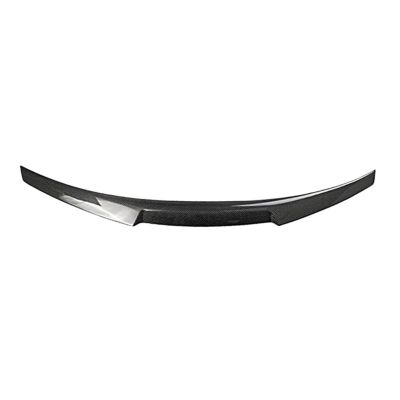 Carbon Fiber Material Rear Trunk Lid Car Spoiler Wings Compatible for Audi A3 S3 Limousine 35 TFSI Sedan 4 Door 2021 Up M4 Stye Accessories