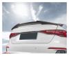 Carbon Fiber Material Rear Trunk Lid Car Spoiler Wings Compatible for Audi A3 S3 Limousine 35 TFSI Sedan 4 Door 2021 Up M4 Stye Accessories view 2