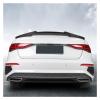 Carbon Fiber Material Rear Trunk Lid Car Spoiler Wings Compatible for Audi A3 S3 Limousine 35 TFSI Sedan 4 Door 2021 Up M4 Stye Accessories view 4