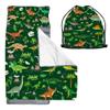 Cute Toddler Nap Mat with Pillow & BlanketSoft Rolled Napping Mats for Boys and Girls, Warm Kids Sleeping Bag Lightweight Slumber Bags for Daycare Preschool Travel (Dinosaur) view 1