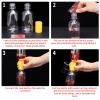 2 Sets Tornado Makers, Plastic Cyclone Tube Vortex Connector, Tornadoes in a Bottle, Mini Hurricane Water Vortex Makers for Scientific Experiments Test Nature Gift view 4
