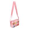 Mbeysaq Kids EVA Camera Sling Bag with DIY Cartoon Decor, Red, Shockproof Shoulder Bag for Kids, Gift for Boys & Girls (Pink) view 2