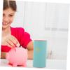 Abaodam Creative Square Metal Piggy Bank for Boys and Girls Cartoon Design Coin Saver Decorative Money Box for Boys for Students and Party Favors view 3