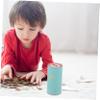 Abaodam Creative Square Metal Piggy Bank for Boys and Girls Cartoon Design Coin Saver Decorative Money Box for Boys for Students and Party Favors view 4