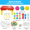 Carolart Sensory Table with Sands, Sand & Water Play Table for KidsIndoor and Outdoor Activity Table, Sensory Bin Toys for Toddlers 3 4 5 6 717x11.5x10.2 Inches view 3