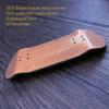 SOLDIER BAR Pro Fingerboard Complete (6-Layer 35mm Deep concave Handmade Maple Deck + Hex (36mm) Truck + Pro Soul Wheels) (Brown Litchi-Patterned) view 3