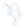 Azure Spy Optical Glass BK7 Right Angle Prism, Precision Optics (30mm) view 4